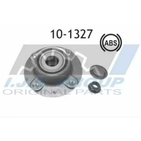 Подшипник ступицы (задней) Citroen C4/Peugeot 307 00- (+ABS) 4 отв. (К-кт) (10-1327)