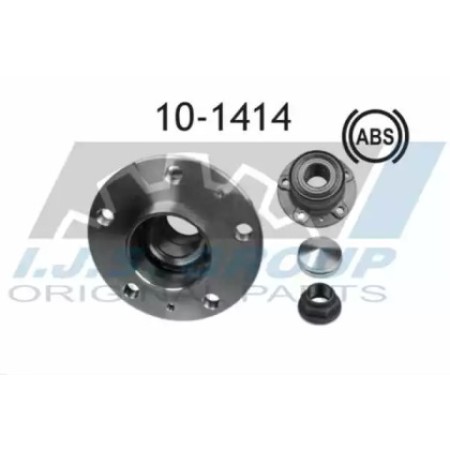 Подшипник ступицы (задней) Fiat Ducato 06- (18 MAXI)(к-кт) (10-1414)