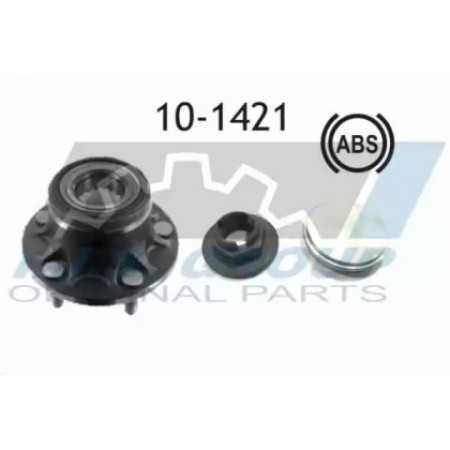 Подшипник ступицы (задней) Ford Connect 02-13 (+ABS)(к-кт) (10-1421)