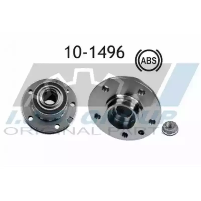 Подшипник ступицы (передней/задней) VW T5 03- (+ABS) (10-1496)