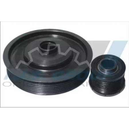 Шкив коленвала + шкив генератора Renault Megane/Laguna 2.0 16V 02- (7PK) (17-1031KIT)