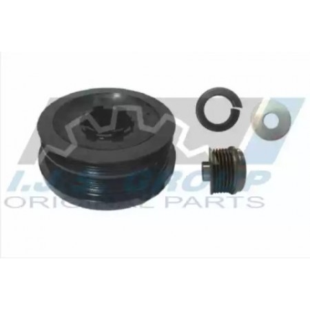 Шкив коленвала + шкив генератора BMW 1/3/5/X3 2.0D 02- (4PK+6PK) (17-1034KIT B)