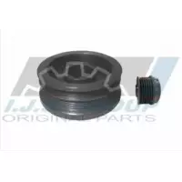Шкив коленвала + шкив генератора BMW 5 (E60)/X5 (E70) 2.5D/3.0D 02-(генератор 150А) (17-1081KIT A)