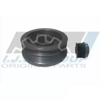 Шкив коленвала + шкив генератора BMW 5 (E60)/X5 (E70) 2.5D/3.0D 02-(генератор 150А) (17-1081KIT A)