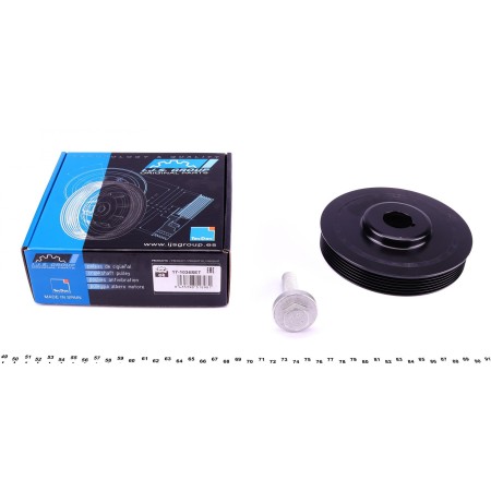 Шкив коленвала Citroen Berlingo/Fiat Scudo/Peugeot Expert/Partner 1.9D/2.0HDi (6PK) (к-кт с болтом) (17-1036SET)