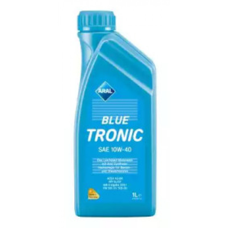 Масло моторное ARAL  Blue Tronic 10W40 Blue Tronic (1л) (VW501 00/505 00/MB 229.1)
