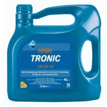 Масло 5W40 High Tronic (4L) (VW502 00/505 00/505 01/MB 229.31/RN0700)