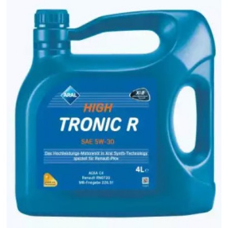 Масло моторное ARAL High Tronic R 5W30 (4л) (MB 226.51/Renault RN0720)