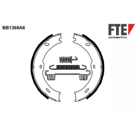 Колодки ручника MB Sprinter/VW Crafter 06- (180x25) (с пружинками) (BB1368A6)