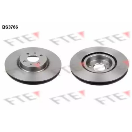 Диск тормозной (передний) Fiat Doblo 01- (284x22) (R15) (BS3766)