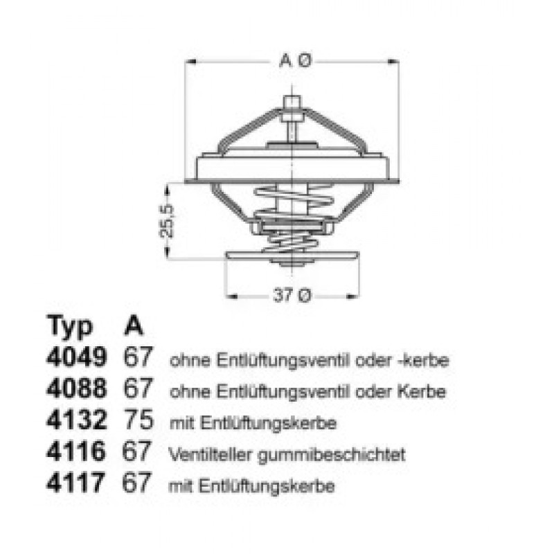 Термостат VW LT 28-46 2.5TDI 96-06 (4116.87D1)