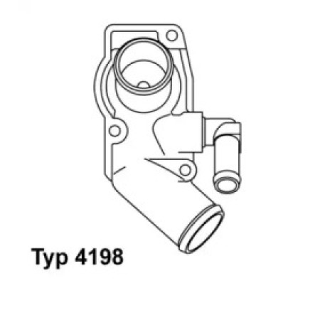 Термостат Opel Astra 2.0DI/DTI 98-05 (92°) (4198.92D)
