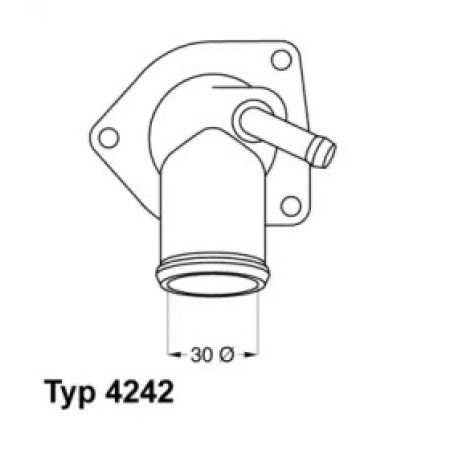 Термостат Opel Combo 1.6 CNG 16V 05- (4242.92D)
