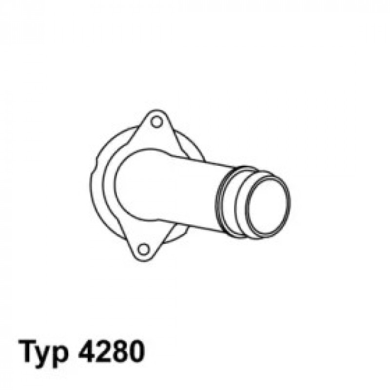 Термостат MB Sprinter 312 2.9TDI (OM602LA) (4280.80D)