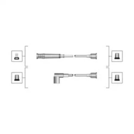 Провода зажигания BMW 3 (E30)/5 (E28/E34) (к-кт) (высоковольтные) (941319170095)