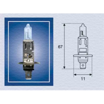 Автолампа H1 24V 70W P14.5s Standard 24V (2552100000)