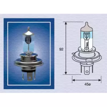 Автолампа H4 12V 60/55W P43t +50% Light (2585100000)