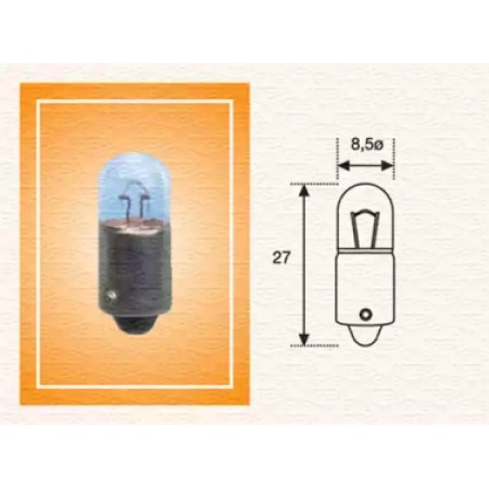 Автолампа T4W 24V 4W BA9s Standard 24V (2894100000)