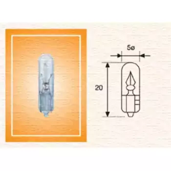 Автолампа T5 24V 1.2W W2x4.6d Standard 24V (без цоколя) (3722100000)