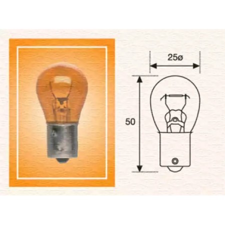 Автолампа PY21W 24V 21W BAU15s Standard 24V (8508100000)