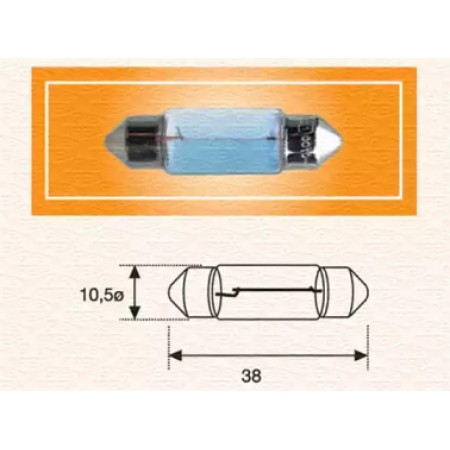 Автолампа C5W 12V 5W SV8.5-8 Standard (9418100000)