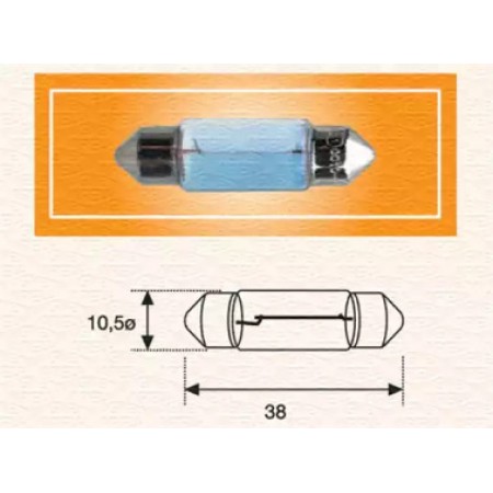 Автолампа C5W 24V 5W SV8.5-8 Standard 24V (9423100000)