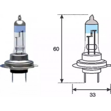 Автолампа H7 12V 55W PX26d Light Power +50% (2586100000)