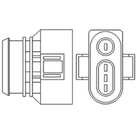 Лямбда зонд VW Caddy II 1.4 95-04 (466016355047)