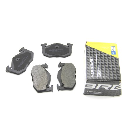 Задні гальмівні колодки BREMSI для Peugeot 206 (1999-), Renault Megane I (1996-2003) BP2217