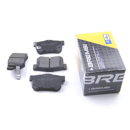 Задні гальмівні колодки BREMSI для Honda Civic (1998-), Accord (1990-2003) (Akebono) (47.5x89x14.5) BP2544