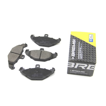 Задние тормозные колодки BREMSI для Renault Laguna I (1993-2001) (Brembo) (125.9x58.4x14.8) BP2553