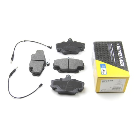 Передні гальмівні колодки BREMSI для Renault Logan (2005-), Megane (1996-2003), Clio (1991-2005) BP2590