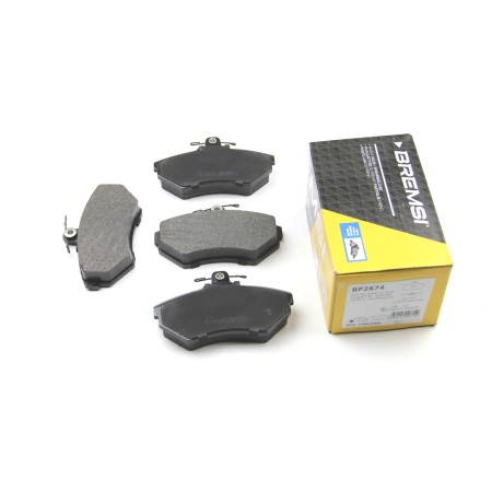 Передние тормозные колодки BREMSI для Audi A4, Seat Cordoba, VW Passat 1.6-1.9DH (1994-2002) (TRW) BP2674