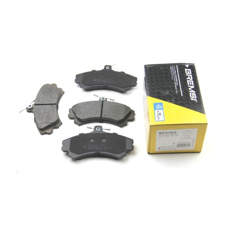 Передні гальмівні колодки BREMSI для Mitsubishi Colt, Volvo S40, V40 1.1-2.0 i, TD (1995-) (TRW) BP2702