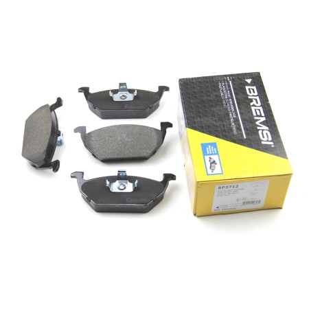 Передні гальмівні колодки BREMSI для VW Caddy III, Golf V, Skoda Octavia, Audi A3 (1996-) BP2712