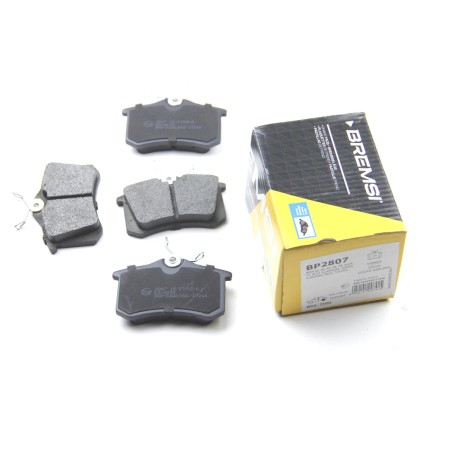 Задние тормозные колодки BREMSI для VW Caddy III, IV, Passat, Audi A4, A6 (Lucas) BP2807
