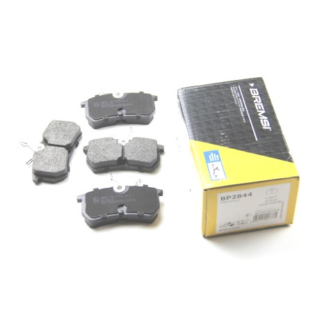 Задние тормозные колодки BREMSI для Ford Fiesta, Focus (1998-2008) (TRW) BP2844