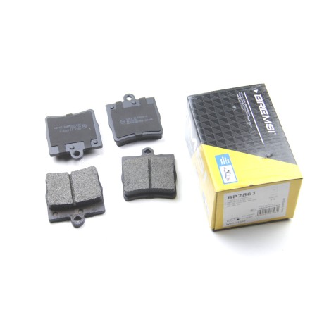 Задние тормозные колодки BREMSI для Mercedes-Benz C, E-класс (W202, W203, W210) (ATE) BP2861