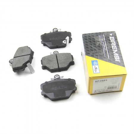 Передні гальмівні колодки BREMSI для Smart 0.6, 0.7, 1.0 i, 0.8 CDI BP2881