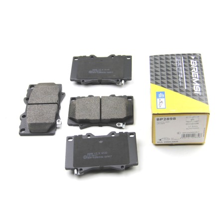 Передние тормозные колодки BREMSI для Toyota Land Cruiser (1990-2009) (Sumitomo) BP2898