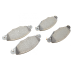 Передние тормозные колодки BREMSI для Citroen C5 1.8-3.0 (2001-2008) (Bosch) BP2937
