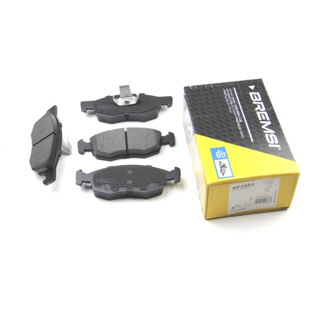 Передние тормозные колодки BREMSI для Fiat Doblo (2001-2005) (ATE) (151.3x52.5x18) BP2951