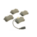 Задние тормозные колодки BREMSI для VW Sharan, Ford Galaxy, Seat Alhambra (1997-2010) (Lucas) BP2982