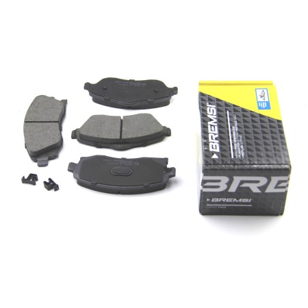 Передние тормозные колодки BREMSI для Opel Combo (2001-2004), Corsa (2001-) (TRW) (с датчиком износа) BP3000