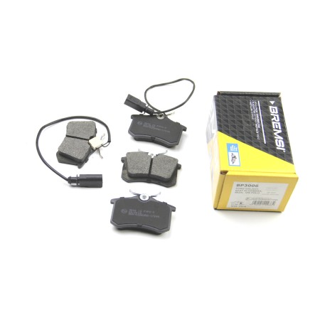 Задние тормозные колодки BREMSI для VW Sharan, Ford Galaxy, Seat Alhambra (1997-2010) (TRW) BP3006