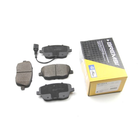 Передні гальмівні колодки BREMSI для VW Polo (2001-), Skoda Fabia (2003-2014) (TRW) (131.4x62.7x18.8) BP3013