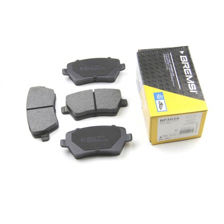 Передние тормозные колодки BREMSI для Renault Kangoo, Logan (2008-), Duster (2010-) (TRW) BP3026