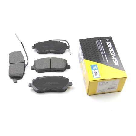 Передние тормозные колодки BREMSI для Fiat Jumpy, Scudo, Peugeot Expert (2000-) (Lucas) BP3028