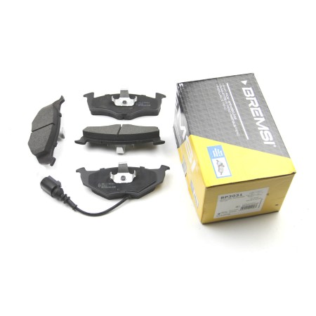 Передние тормозные колодки BREMSI для VW Polo (2001-), Skoda Fabia (2003-2014) (Kelsey-Hayes) (141.5x49.7x17.2) BP3031