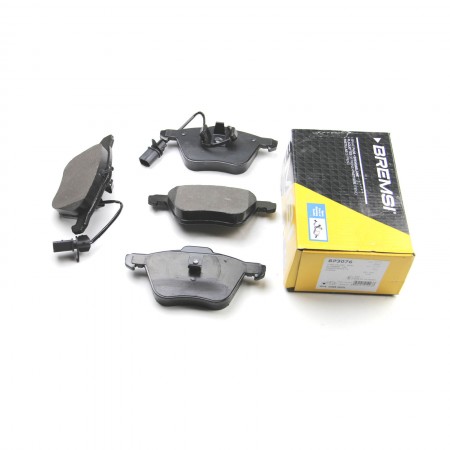 Передние тормозные колодки BREMSI для VW T4 1.9, 2.4, 2.5 D, TDI (до 2003) (R16) (с датчиком) BP3076